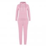 Embroidered Casual Plus Size Ladies Shirts Winter Sweat Suits 100% Cotton for sale