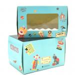 Food Packaging Paperboard Box Eco Friendly Cake Box Bakery Food CMYK/Pantone Print for sale
