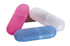 China roll clear plastic glasses cases with light weight for kids supplier