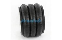 China Arvin Meritor 200320 Triple Convoluted Rubber Bellow Air Spring Goodyear 3B12-304 supplier