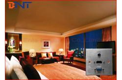 China Compact Media Hub / Multimedia Socket Plate For High Class Hotel supplier