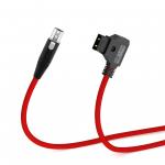 Alvin's Cables TVLogic Power Cable Mini XLR 4 Pin Female to D-Tap Ultra Soft Cable for TVLogic Field Monitor for sale