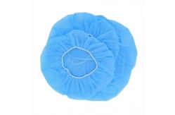 China Non Woven Clip Bouffant Hats Disposable Hair Caps Dust Proof Breathable supplier
