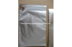 China Silver Aluminium Foil Bag Self Adhesive Plastic Bag With Adhesive Seal supplier