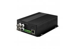 China 4 Channel CCTV Analog Video To Fiber Optic Converter NTSC/PAL/SECAM Compatible supplier