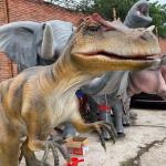 Sunproof / Windproof Most Realistic Dinosaur , Life Size Dinosaur Model for sale