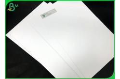 China Eco 120UM 200UM White Matte Finish Synthetic Limestone Paper Sheet supplier