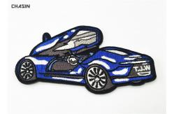 China No Minimum Machine Embroidery Applique Patches Personalised Embroidered Badges supplier