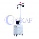 6m 1920*1080 30fps Mobile Sentry Surveillance Cctv Trailer for sale