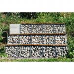 Welded Gabion Baskets With Lid Galvanized Wire Retaining Wall