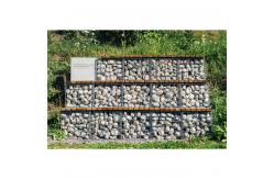 China Welded Gabion Baskets With Lid Galvanized Wire Retaining Wall supplier
