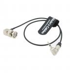Alvin's Sound Devices Timecode Cable Tentacle 3.5mm TRS To BNC Timecode Black Color for sale