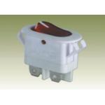 White Double Pole Small Electric Switches 16 Amp 250 Volt Fast Delivery for sale