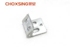China 5 Hole 1.0mm Metal Upholstery Clips , No Sag Spring Clips Galvanized Finished supplier