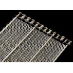 1000mm*10m Chain Mesh Conveyor Belt Stainless Steel For Retail Industries for sale