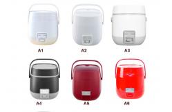 China Multi electric mini rice cooker portable hot pot cooker 1.2L supplier