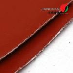 China Temperature Resistant Silicone Fiberglass Fabric Coated One Or Two-Sided Silicone Rubber factory