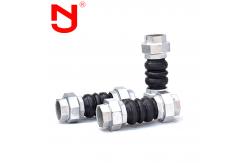 China Stainless Steel Screwed Union Bspt Threaded Joint Twin Sphere Expansion Joints Manufacturers supplier