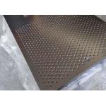 Small Round Hole Size Perforated Metal Plate Ss304 / 316 Decorative for sale