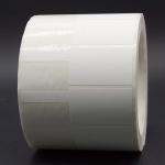 35x28-20-8mm,2mil White Matte Water Resistant Synthetic Paper Cable Label for sale