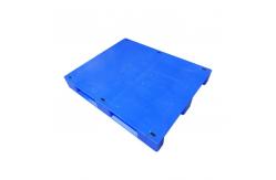 China ISO9001 Flat HDPE Plastic Pallets 100% Recyclable With Reinforcement Structure supplier