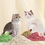 Plant Tofu Litter Sand ODM Clean Deodorization Pretty Litter Flushable