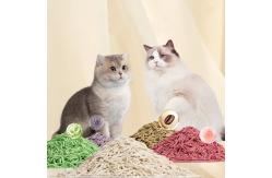 China Plant Tofu Litter Sand ODM Clean Deodorization Pretty Litter Flushable supplier