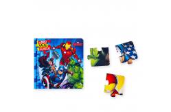 China Custom Cardboard DIY Puzzle Book Hot Stamping For Kids supplier