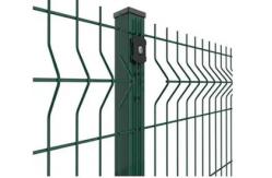 China 3D Curved Fence Panel Triangle Bending Fence supplier