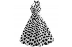 China Screen Print Polyester Spandex Fabric With Dots Design supplier