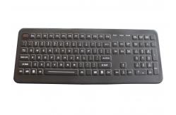 China Dynamic Sealed Silicone Industrial Keyboard 30mA For Ruggedized Computer supplier