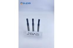 China 5 Flute Carbide Chamfer Custom End Mills CNC Metal Working Tools supplier