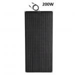 Monocrystalline ETFE 20V 200W Flexible Solar Panels For Home Custom Made for sale
