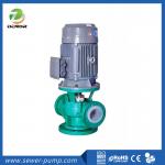 IGF Type Fluorine Lined Pipeline Centrifugal Pump 100L/Min Wear Resistant for sale