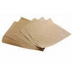300g/m2 60s Waterproof Brown Kraft Paper For Grocery Bag for sale