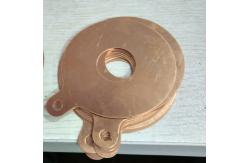 China Copper Electrode Slice Piezoelectric Element For Making Ultrasonic Cleaning And Welding Transducer supplier