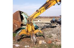 China Orange Peel Hydraulic Scrap Grab For Excavator Rotating Excavator supplier
