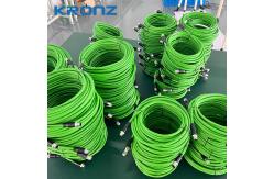 China Industrial M12 Circular Connector Ambient Temperature -25- 85C Straight Cable Outlet supplier