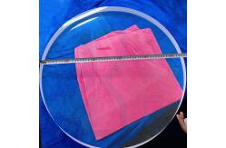 China High Light Transmission Large Diameter Quartz Glass Disc Transparent Quartz Glass Sheet Custom supplier