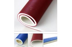 China Shock Absorption PVC Vinyl Flooring One Off Scrape Coating Techniques supplier