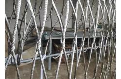 China Silver Wire Lightweight Aviary Netting With 30mm X 30mm Aperture supplier