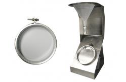 China 150mm Medical Material Tester With PP Funnel Stainless Steel Specimen Holder supplier