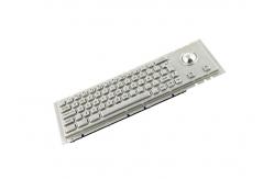 China Water-proof Vandal-proof Panel-mount Industrial Keyboard With Cherry Keyswitch and Trackball supplier