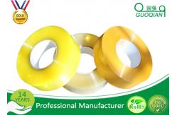 China Hot Melt Transparent BOPP Packing Tape For Carton Sealing Environmental Protection supplier