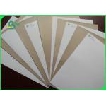 White Coated Duplex Board with Grey Back 300gsm for Packaging Box