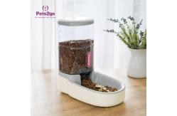 China Blue Easy Carrying 2.5kg PP Pet Feeder Bowls supplier
