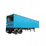 2 Axle Payload 40t Cargo Semi Trailer Vehicle Container  Mechanical Suspension for sale