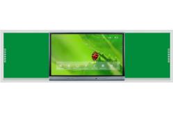 China Interconnected Intelligent Blackboard Windows Android Operating System Interactive whiteboard Touch panel supplier