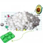 10A~95A Food Grade TPE Rubber Material Granules for Cube Reusable Ice Trays for sale