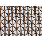 Multi Pattern Punching Net Metal Architectural Wire Mesh 0.6m-1.5m Width for sale